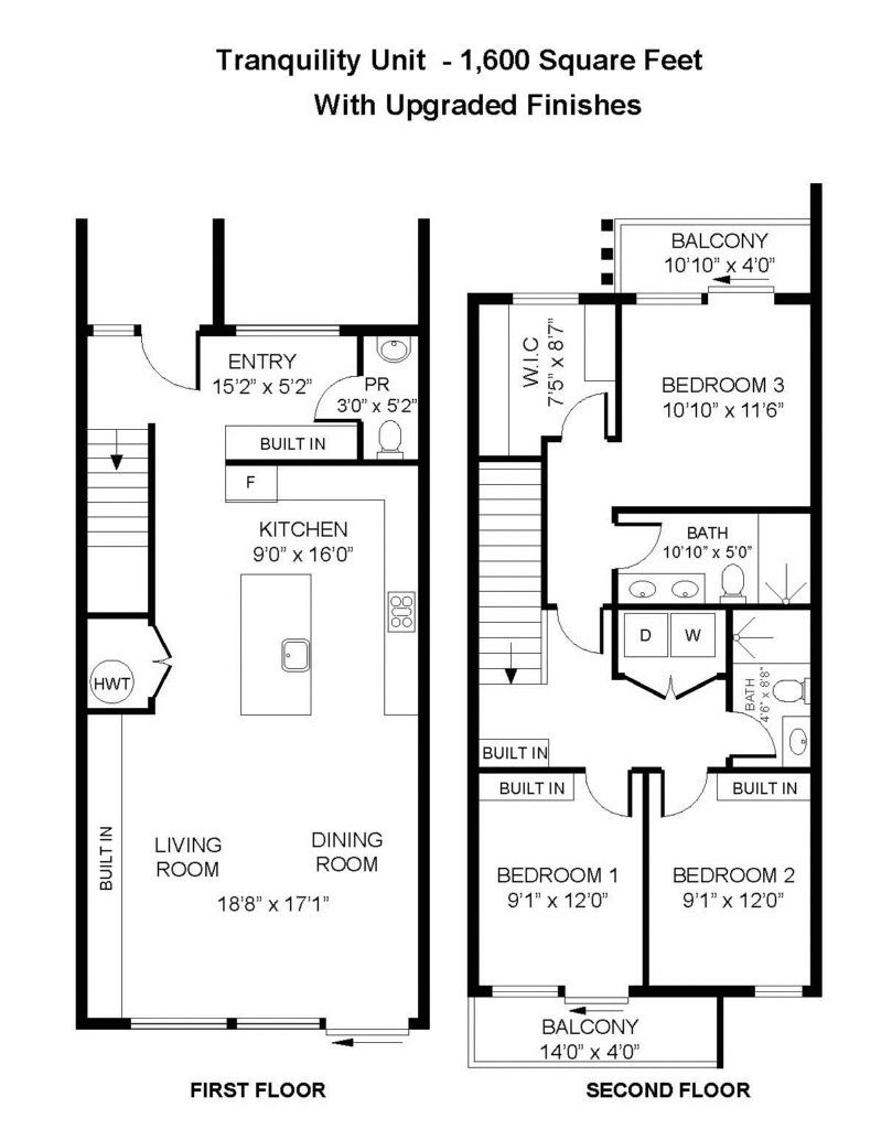 Floor Plan Tranquility